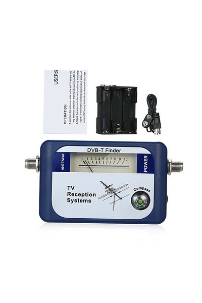 Choice DVB-T Digital TV Antenna Finder Aerial Terrestrial Signal Meter Pointer TV Satellite Receiver Sys...