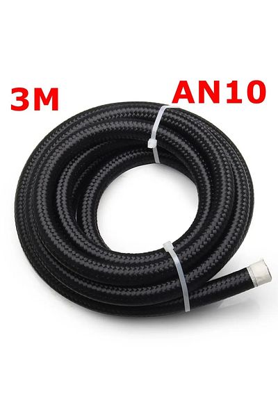 Choice 3m-bk An10 3m 5m 6m Oil Fuel Hose Oil Gas Line An4 An6 An8 An10 An12 10ft Cooler Hose Line Nylon Sta