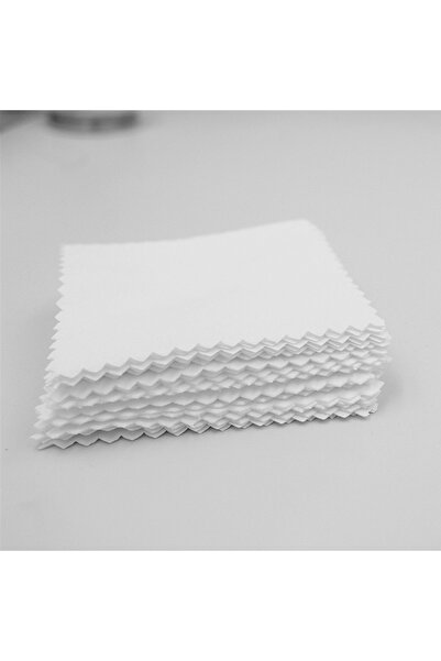 Choice 100 قطعة 10 قطع 50 قطعة 100 قطعة 8x8 سم قطعة قماش تنظيف نظيفة لتلميع المجوهرات ومضادة للتشوه