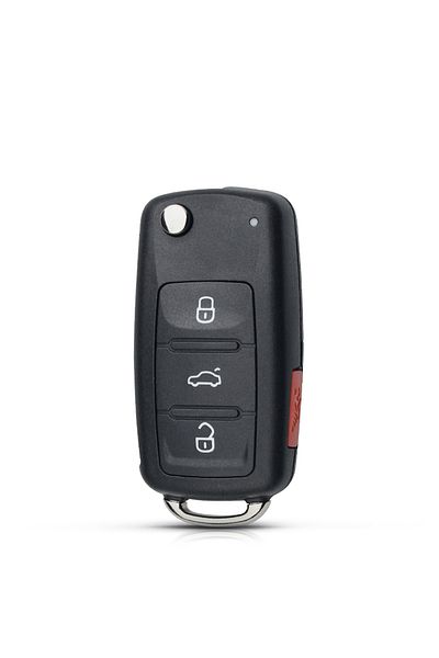 KEYYOU 10pcs 2/3/4 Buttons Remote Key Shell For Skoda Octavia VW Volkswagen Golf Mk6 Tiguan Polo ...