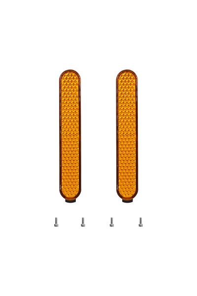 Choice 2pc Yellow Rear Wheel Cover Protective Hub Reflective Back Shell For Xiaomi Mi3 M365 Pro 2 1s Pro El