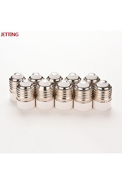 JETTING 5Pcs/lot E27 to E14 lamp Holder Converter Socket Conversion light Bulb Base type Adapter Lamp Hol...