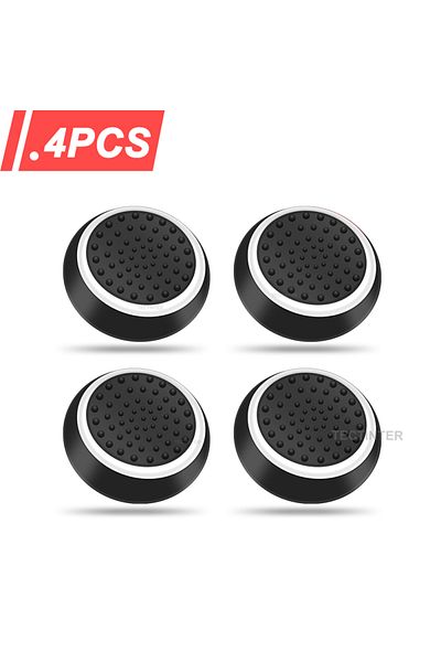 TECTINTER 11 4pcs Silicone Gel Thumb Grips Cover For Sony Ps3/ps4 For Xbox One /360 Controller For Ps4 Pro Sli