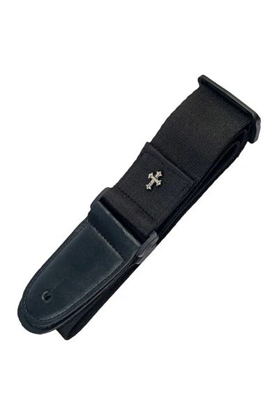 Miwayer Black Electric Guitar Strap Acoustic Folk Guitarra Belt Straps Vintage Cross Personality Guitar Stra