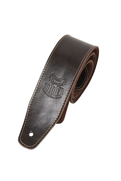Choice Dark Brown Adjustable Genuine Leather Guitar Strap For Acoustic Electric Guitar Bass Belt Guitar Acc
