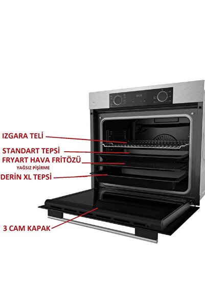 Ferre Fryart Seri̇si̇ Mega Ankastre Set (xe63mi/rs035/d100)