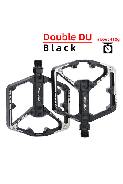 Choice دواسة مزدوج DU سوداء MERA فائقة الخفة ذات محامل مغلقة، مصنوعة من سبائك...