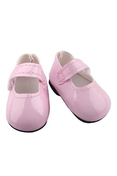 Choice SH-0137-7 أحذية جلدية لامعة صغيرة للدمى مقاس 14 بوصة من American&Nancy...