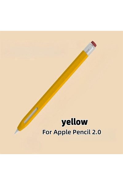 Choice Pencil 2 Yellow Tablet Touch Pencil Case Silicone Stylus Protection Case For Apple Pencil 1st Or 2nd