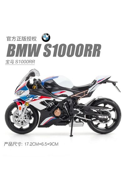 Choice White No Box 1:12 Bmw S1000rr Motorcycle Model Car Simulation Alloy Metal Toy Motorcycle Children's