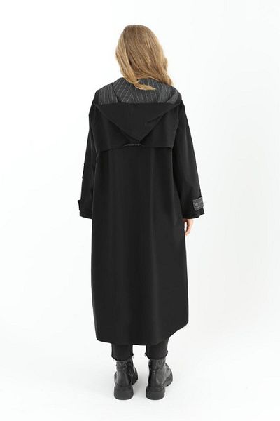 Puane Cardigan cu fermoar cu mâneci cu glugă pentru femei 15174