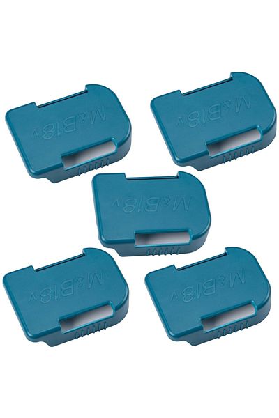 Choice For Makita Bosch 5 Pcs Battery Storage Battery Case Battery Holder Rack Holder Case For Makita For B