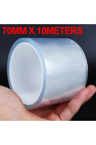 Choice 7cm X 10m Seametal Car Sticker Transparent Car Door Edge Stickers Anti Scratch Door Sill Protector F