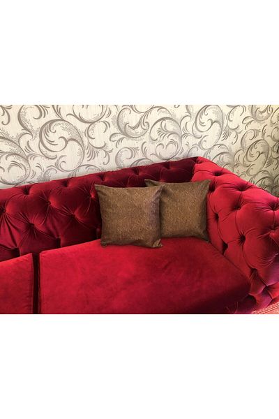 Becenhouse Luxury Velvet Soft Series καφέ Μαξιλάρι, Μαξιλαροθήκη