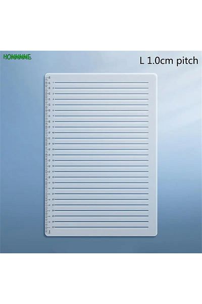 Choice 1pc 1 Style Calligraphy Stencil Straight Line A4 Clear Ruler Writing Tool Geometry Templatecalligrap
