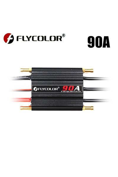 YSIDO Original Flycolor 50A 70A 90A 120A 150A Brushless ESC Speed Controller Progaming Card 2-6S Lipo B...