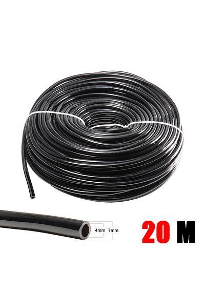 Choice 1/4'' 20m Garden Watering 4/7mm Hose Pvc Micro Irrigation Pipe 1/4'' Tubing Irrigation Drip System S