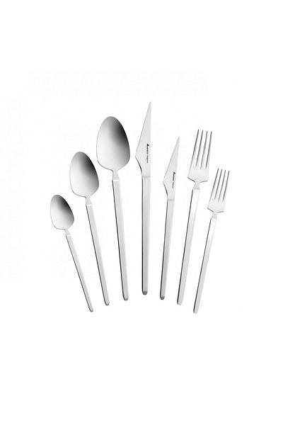 Karaca New Glacial 84-teilige Elegance Besteckset für 12 Personen