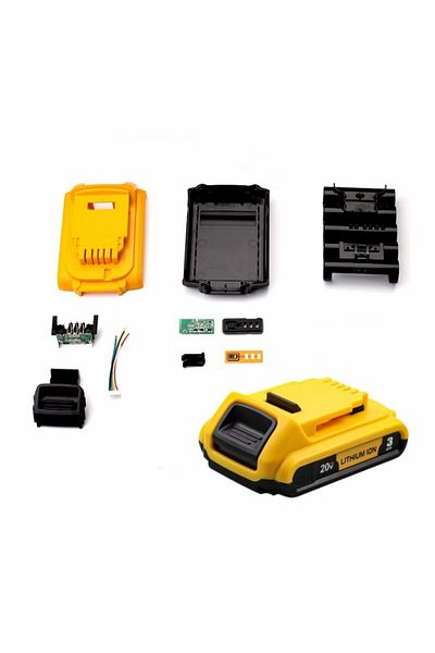 Choice 5 X 18650 Li-ion Battery Case Charge Protection Circuit Board Pcb 18v 20v Baterry For Dewalt Dcb1...
