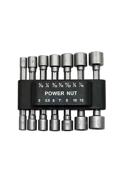 Binoax 14pc Set Powerful Socket Inner Hexagonal Wrench Hexagonal Handle Screwdriver Socket Extension Rod Pn