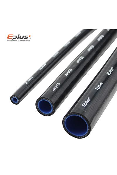 Choice I D 8mm Eplus 4-layer 1m Polyester Silicone Hose High-temperature Resistant Car Engine Tubing Black