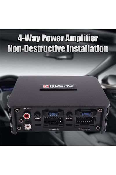 ZUIDID Class AB 4*60W Car Power Amplifier Non-Destructive Installation DSP Car Audio Speaker For Android...