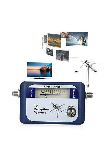 Choice DVB-T Digital TV Antenna Finder Aerial Terrestrial Signal Meter Pointer TV Satellite Receiver Sys...