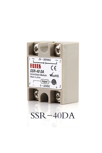 Choice Ssr-40da Solid State Relay Ssr-10da Ssr-25da Ssr-40da Dc To Ac Ssr 10a 25a 40a Module Relay For Pid