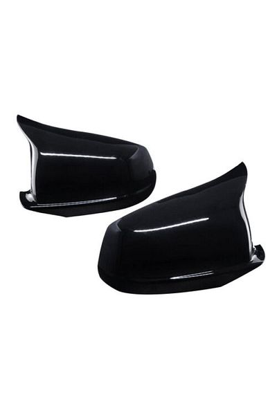 Choice Gloss Black Gloss Black Wing Rearview Mirror Cover For Bmw 5 Series F10 F11 Sedan 2011-13