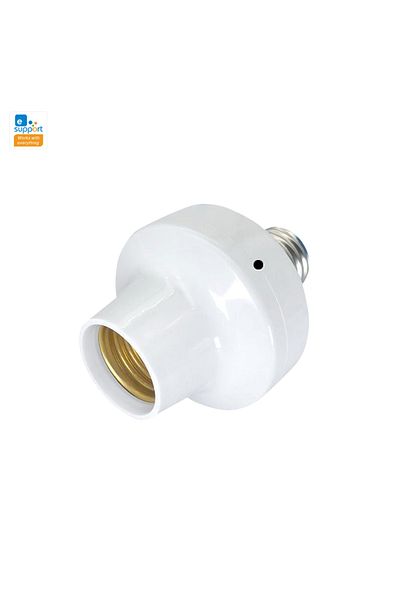 Choice Zn35625301 White Smart Wifi E27 Light Socket Ewelink App Control Nozzle For Lamp Led Light Bulb Adap