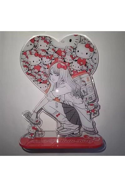 Choice A Tomie Junji Ito Peripherals Hello Kitty Creative Standing Plates Decorations High Face Value Cart.