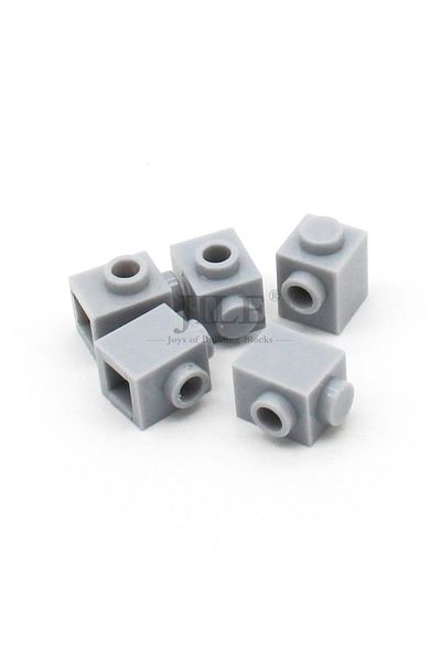 Choice Light Gary 110pcs 110pcs Moc Brick Modified 1x1 With Stud On Side 87087 Diy Basics Building Blocks C