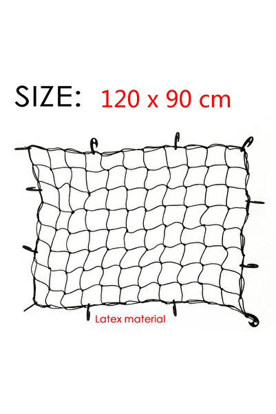 Choice 120x90cm black Universal Car Trunk Luggage Storage Cargo Organiser Net...