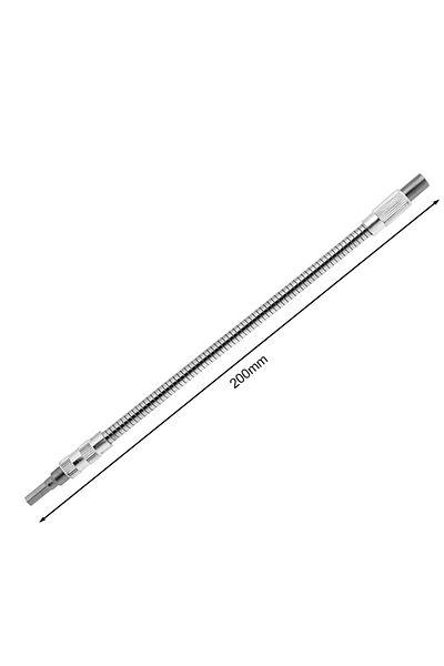 Choice 200mm 150/200mm Hexagonal Handle Flexible Shaft Metal Extension Screwdriver Drill Bit Holder Connect