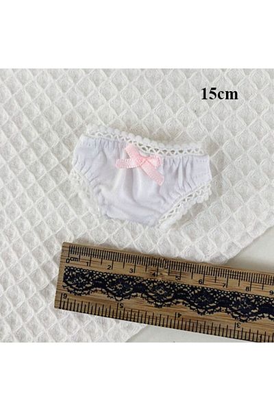 Choice 15cm Multistyles Doll Fashion Clothes High Quality Cotton Lace Underwear Doll Panties For 1/11 Ob11