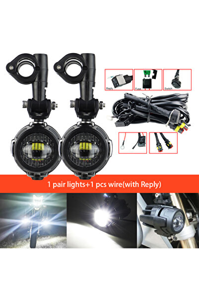 Choice1 Light Wire Relay Auxiliary Lights LED Spot Driving Fog Lights for R12...