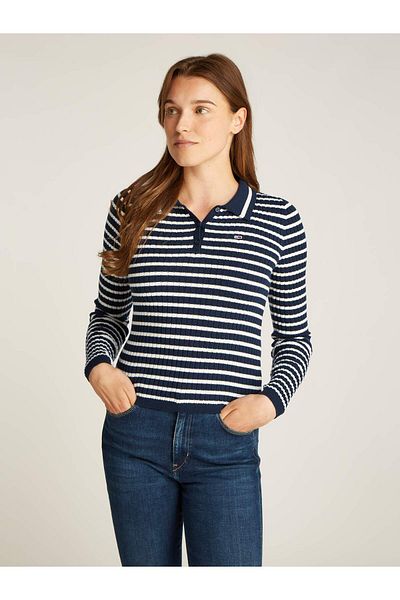 Tommy Hilfiger TJW ESSENTIAL LS POLO PULOVAČ
