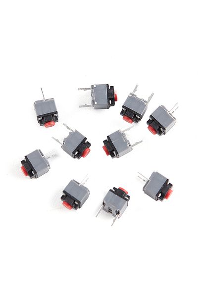 Choice 10pcs/set Kailh Mute Button 6*6*7.3 Silent Switch Wireless Mouse Wired Micro 6x6x7.3mm