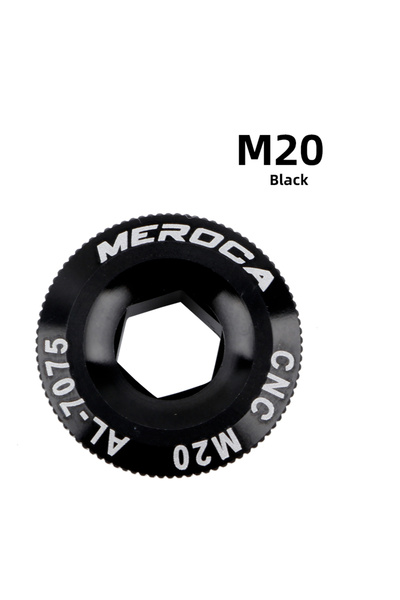 Choice برغي كرنك أسود M20 MEROCA MTB Hollowtech كرنك بولت M18 M19 M20 غطاء كر...