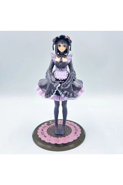 Choice 01 My Dress-up Darling Anime Figure Kitagawa Marin Black Maid Action Figurine Shizuku Kuroe Statue C