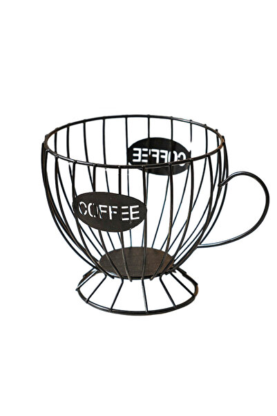 Choice حامل كبسولات قهوة معدني باللون الأسود لآلات نسبرسو، 20 كوبًا لمنظم كبس...