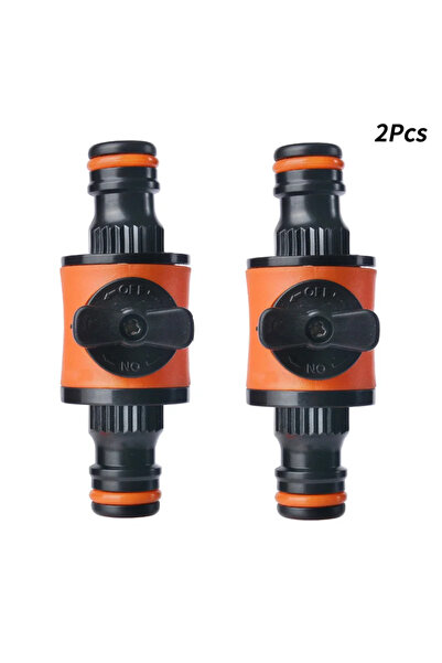 Choice صمام إغلاق خرطوم الحديقة (قطعتان)، وصلة أنبوب ومقرن لإيقاف تدفق المياه...