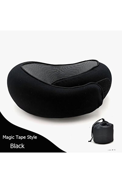 Choice وسادة الرقبة من إسفنج الذاكرة من بلاك ماجيك تيب للفقرات العنقية، محمول...