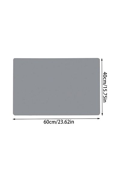 Choice 60x40cm Dark Gray Table Protector Silicone Placemat 40x60cm Kids Diy Crafts Table Mat Heat Resistant
