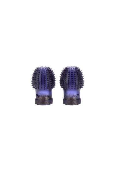 Choice 3MM Purple 2PCS STPHOBBY Non-slip Transparent Resin Radio Stick Ends 3mm 4mm for FPV Radio Transmitt