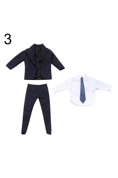 Choice 3 1/6 Doll Clothes Male Doll Daily Wear Casual Suit Shirt Pants Wedding Party Suit Man Doll Suit Cl.