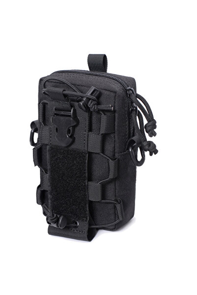 Choice حقيبة مولي EDC سوداء اللون لحمل زجاجات المياه وغلاية المياه وحامل الها...