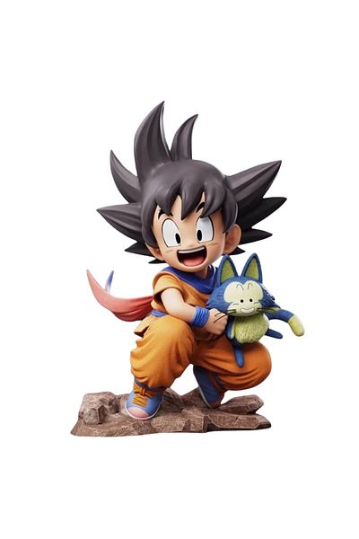 Choice Goku And Puar 10cm/3.93in Anime Dragon Ball Z Figure Dbz Goku Figure Goku Embrace Puar Pvc Anime Col