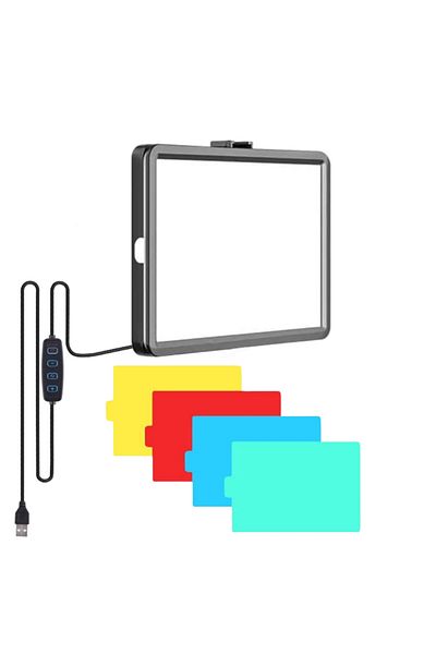 Choice Full Set 8 Inch Photo Studio Led 3000-6000k Lighting Video Fill Lamp Light Panel Photography For Liv