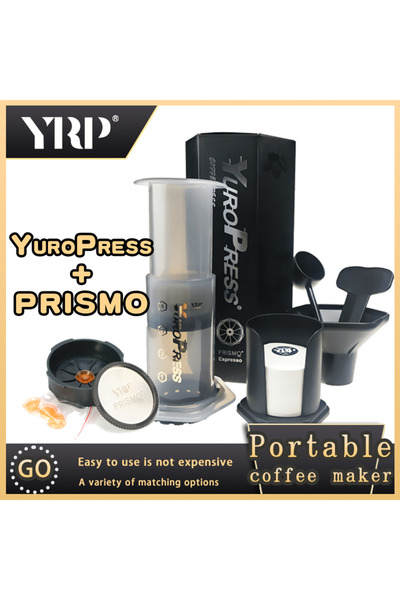 Choice إصدار مطور من ماكينة صنع قهوة الإسبريسو المحمولة بالضغط الفرنسي وأدوات...